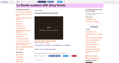 Desktop Screenshot of ledoubsavecdsk.canalblog.com