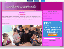 Tablet Screenshot of ce1ce2curie.canalblog.com