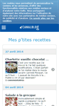 Mobile Screenshot of mesptitesrecette.canalblog.com