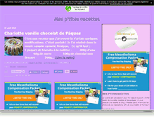 Tablet Screenshot of mesptitesrecette.canalblog.com