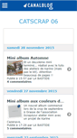 Mobile Screenshot of catscrap.canalblog.com