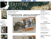 Tablet Screenshot of catscrap.canalblog.com