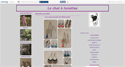 Desktop Screenshot of lechatalunette.canalblog.com