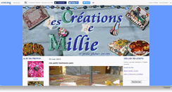 Desktop Screenshot of milliecreations.canalblog.com