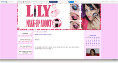 Desktop Screenshot of lilymakeupaddict.canalblog.com