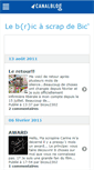 Mobile Screenshot of lebricascrap.canalblog.com