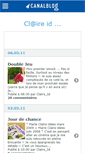 Mobile Screenshot of clairecrea.canalblog.com