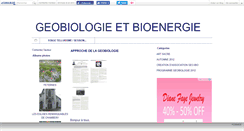 Desktop Screenshot of geobioenergie.canalblog.com