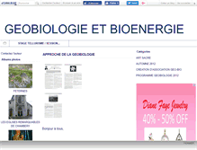 Tablet Screenshot of geobioenergie.canalblog.com
