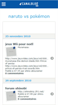 Mobile Screenshot of naruvspoke.canalblog.com