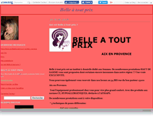 Tablet Screenshot of belleatoutprix.canalblog.com