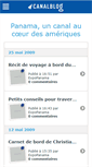 Mobile Screenshot of franchirpanama.canalblog.com