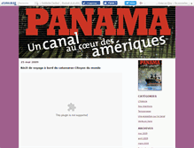 Tablet Screenshot of franchirpanama.canalblog.com