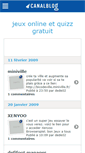 Mobile Screenshot of dedejeuxonline.canalblog.com