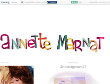 Tablet Screenshot of marnette.canalblog.com