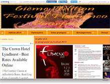 Tablet Screenshot of flamencopourpre.canalblog.com