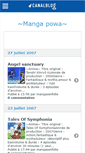 Mobile Screenshot of mangasenfolie.canalblog.com