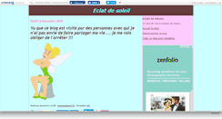 Desktop Screenshot of eclatdesoleil.canalblog.com