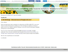 Tablet Screenshot of biocarburants.canalblog.com