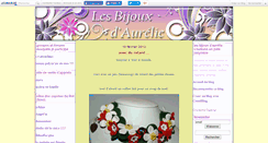 Desktop Screenshot of bijouxdaurelie.canalblog.com