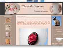 Tablet Screenshot of fleursdeboutis.canalblog.com