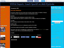 Tablet Screenshot of domicilesports.canalblog.com