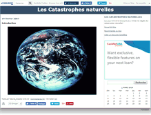 Tablet Screenshot of naturaldisasters.canalblog.com