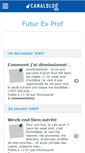 Mobile Screenshot of futurexprof.canalblog.com