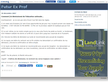 Tablet Screenshot of futurexprof.canalblog.com
