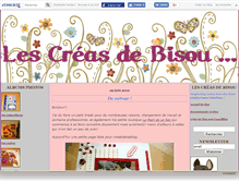 Tablet Screenshot of lescreasdebisou.canalblog.com