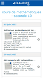 Mobile Screenshot of forestimaths.canalblog.com