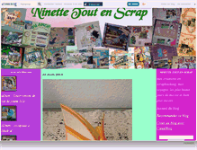 Tablet Screenshot of lecauofscrap83.canalblog.com
