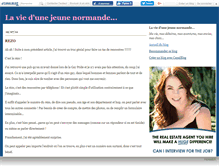 Tablet Screenshot of jeunenormande.canalblog.com