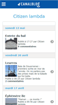 Mobile Screenshot of citizenlambda.canalblog.com