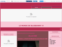 Tablet Screenshot of mondedebluebunny.canalblog.com