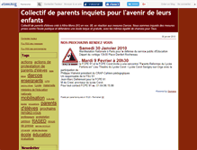 Tablet Screenshot of parentsinquiets.canalblog.com