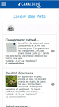 Mobile Screenshot of jardindesarts.canalblog.com