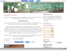 Tablet Screenshot of jardindesarts.canalblog.com
