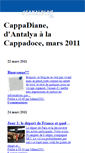 Mobile Screenshot of cappadiane.canalblog.com