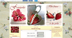 Desktop Screenshot of fraisiperles.canalblog.com