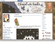 Tablet Screenshot of chocolatebooks.canalblog.com