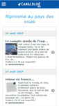 Mobile Screenshot of expebolivieperou.canalblog.com