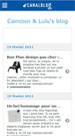 Mobile Screenshot of coincoinlulu.canalblog.com