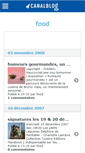 Mobile Screenshot of foodotheque.canalblog.com