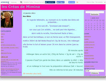 Tablet Screenshot of mimina.canalblog.com