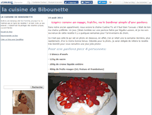 Tablet Screenshot of cuisinedebiboune.canalblog.com