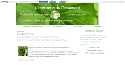 Desktop Screenshot of herberie.canalblog.com