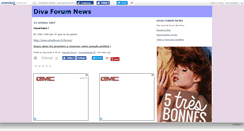 Desktop Screenshot of divaforum.canalblog.com