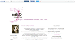 Desktop Screenshot of milidcreative.canalblog.com