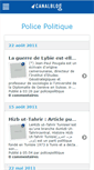 Mobile Screenshot of policepolitique.canalblog.com